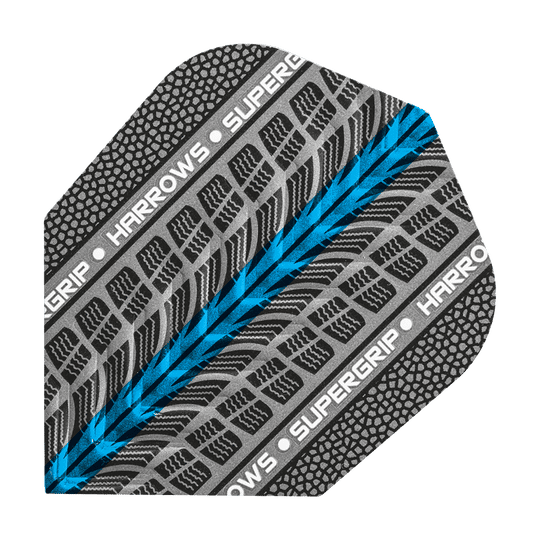 Harrows Supergrip Blue No6 Flights