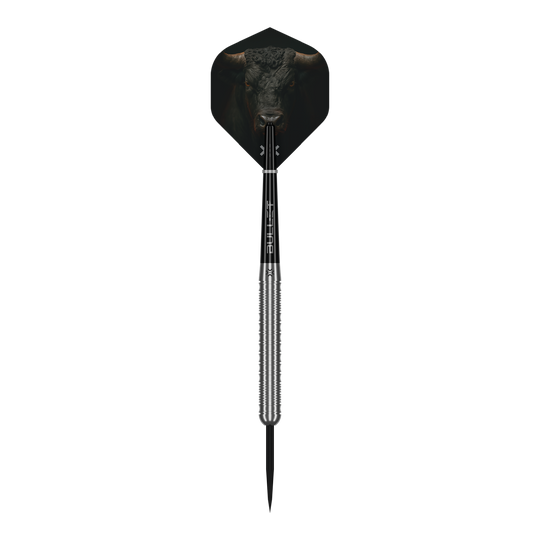 Bullet Fury steel darts Bullet Fury Steel Darts abgebildet. Ein Set Steeldarts aus Metall zum Dartspielen.