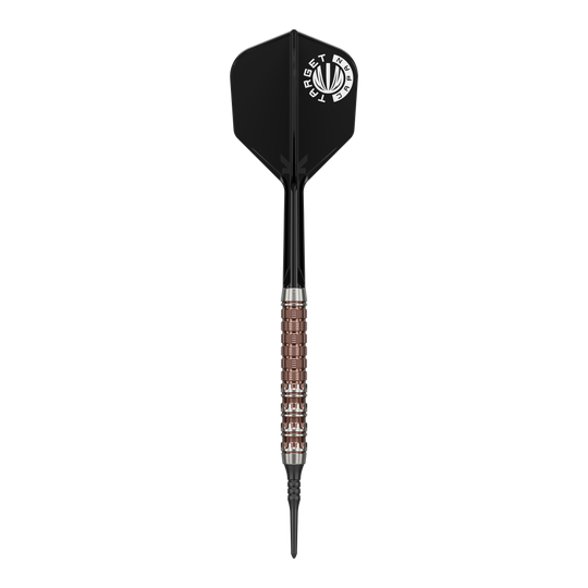 Target Japan Prime Series George Nishitani Raptor GEN6 Soft Darts - 19.5g Das Bild zeigt Target Japan Prime Series George Nishitani Raptor GEN6 Softdarts mit einem Gewicht von 21,5 Gramm. Sie zeichnen sich durch hohe Präzision aus.