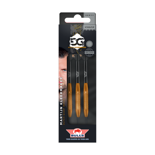 Bulls NL Martijn Kleermaker Dutch Giant Brass Steeldarts - 21g