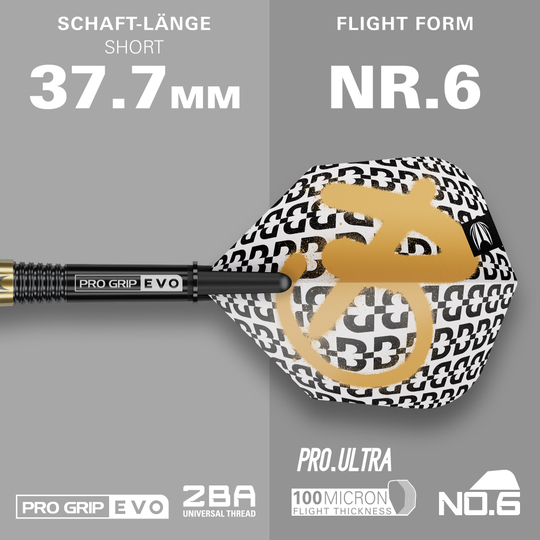 Dargestellt werden die Target Bolide Envy 10 Softdarts. Das Set ist perfekt für Softdart-Liebhaber.