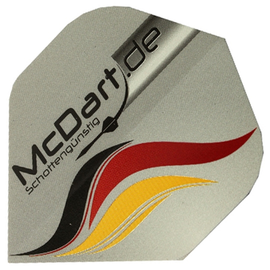 McDart Germany Flights - Grey