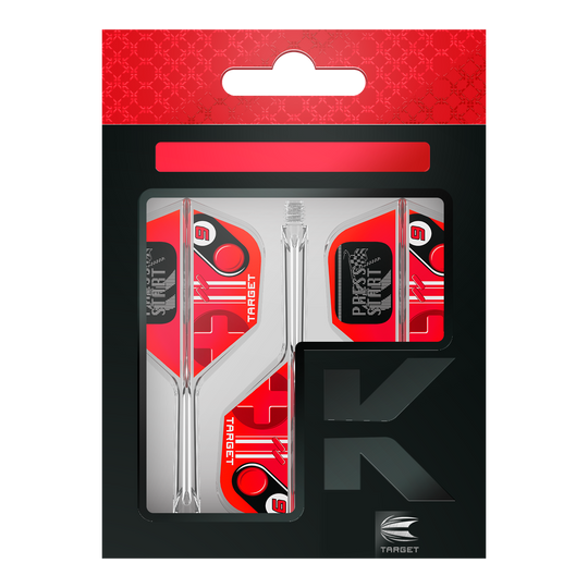 Target K-Flex Press Start No6 Flights Zu sehen sind die Target K-Flex Press Start No6 Flights. Sie werden als Zubehör für Darts verwendet.