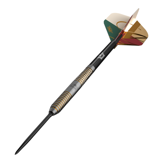 Bulls NL Vintage Ghost Convertible Points Steel Darts Die Abbildung zeigt Bulls NL Vintago Ghost Convertible Points Steeldarts. Diese Steeldarts verfügen über konvertierbare Spitzen für vielseitigen Einsatz.