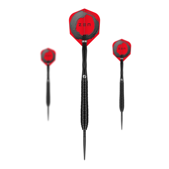 Shot ZEN Torpedo Turbo Point Steel Darts - 23g