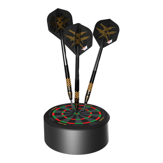 Bulls NL Advantage Black Mini Dart Display Dart Holder Abgebildet ist der Bulls NL Advantage Black Mini Dart Display Darthalter. Dieser Halter dient zur Präsentation und Aufbewahrung von Mini-Darts.