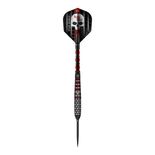 Harrow's Ryan Searle Series 3 Quick Point Steel Darts Das Bild zeigt die Harrows Ryan Searle Series 3 Quick Point Steeldarts. Diese Steeldarts eignen sich ideal für erfahrene Dartspieler.