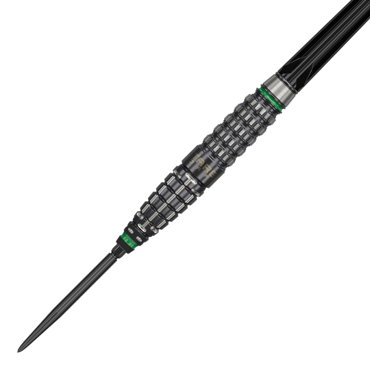 Zu sehen sind die Target Japan Prime Series Akito Yamagata Scream GEN2 Swiss Point Steeldarts - 23g. Diese Darts überzeugen durch ihre hochwertige Verarbeitung und ihr sportliches Design.
