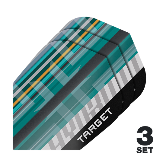 Target ProUltra Hydro No6 Flights - 3 sets Dargestellt sind die Target ProUltra Hydro No6 Flights - 3 Sets. Dieses Produkt eignet sich als Teil eines Dartpfeil-Sets.