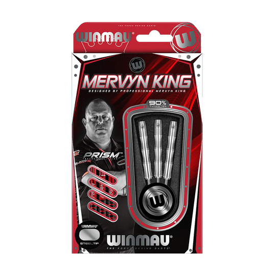 Winmau Mervyn King Tungsten Steel Darts