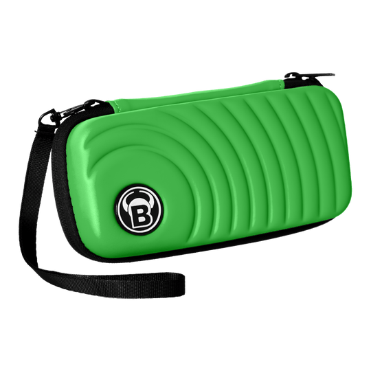 Bulls Orbis S Dartcase - Green Abgebildet ist das Bulls Orbis S Dartcase in Grün. Die Darttasche eignet sich ideal zur Aufbewahrung und zum Transport von Dartpfeilen.