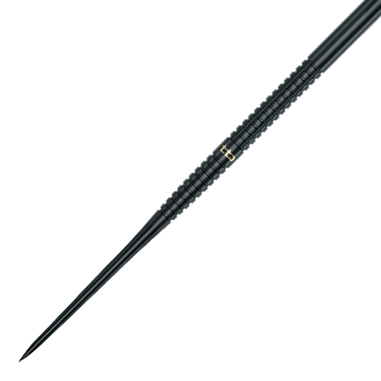 Zu sehen ist das Set Caliburn TTD Complete Titanium T1 Black Steeldarts - 5g. Die Steeldarts zeichnen sich durch ihr stilvolles Aussehen aus.