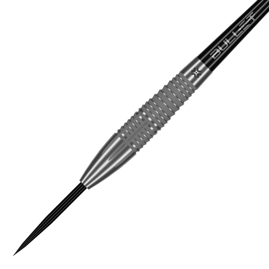 Bullet Monolith Steel Darts sind abgebildet. Das Produkt zeigt mehrere Artikel der Monolith-Reihe.