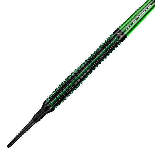 Mission Venom Softdarts - 20g Mehrere Mission Venom Softdarts - 20g werden aus einer anderen Perspektive gezeigt. Die Oberfläche ist glatt.