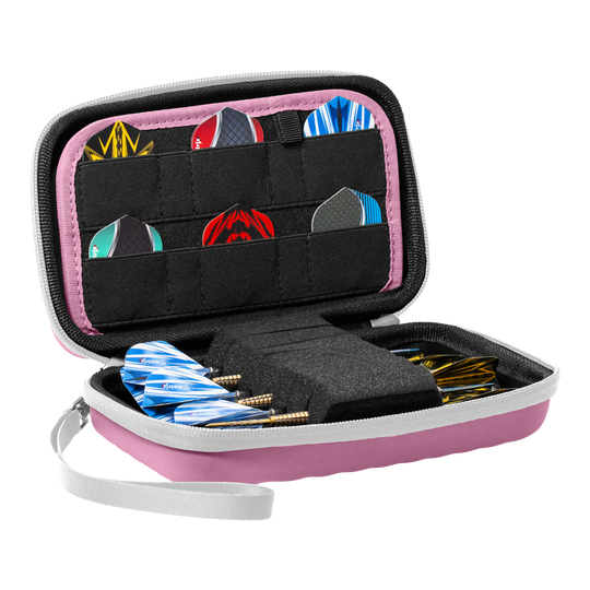 Bulls Orbis XL Dartcase - Pink Dieses Bild präsentiert das Bulls Orbis XL Dartcase - Pink. Die Darttasche zeichnet sich durch ihr modernes Design aus.
