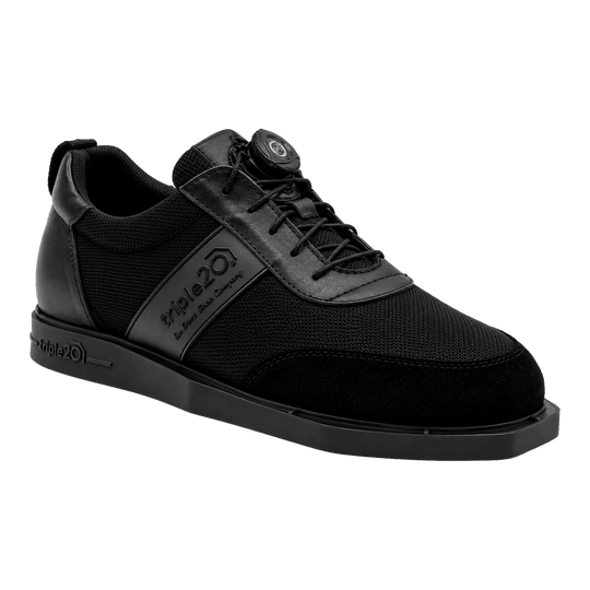 Triple20 Dart Shoes Textile with Twist Closure - Black Triple20 Dart Shoes Textile with Twist Closure - Black