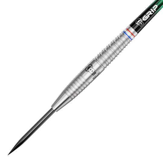 Bulls Danny Jansen G2 steel darts Zu sehen ist der Bulls Danny Jansen G2 Steeldarts. Das Foto präsentiert die Beschaffenheit und Optik des Steeldarts.