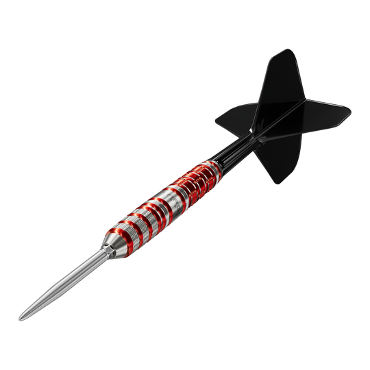 Target Japan Black Marque Spinel Swiss Point Steeldarts - 23g Das Foto zeigt die Target Japan Black Marque Spinel Swiss Point Steeldarts mit 23g. Diese Steeldarts sind besonders bei professionellen Spielern beliebt.