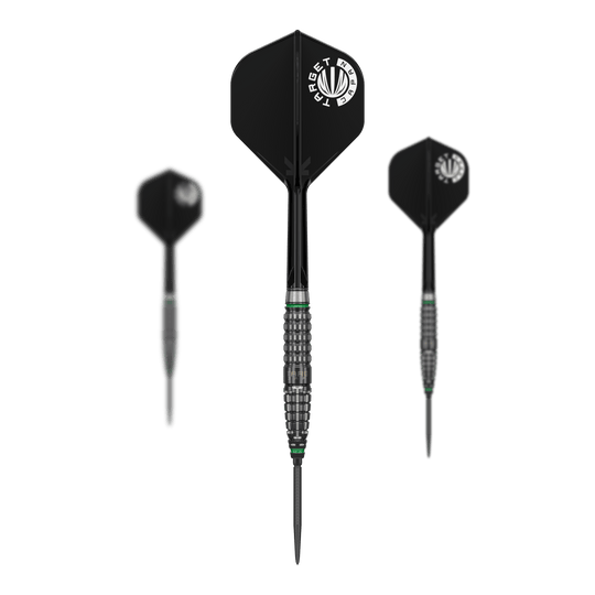 Target Japan Prime Series Akito Yamagata Scream GEN2 Swiss Point Steeldarts - 23g Dieses Bild präsentiert die Target Japan Prime Series Akito Yamagata Scream GEN2 Swiss Point Steeldarts - 23g. Die Steeldarts bieten ein modernes Design und hohe Qualität für Darts-Spieler.