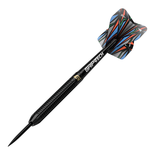 GOAT Athlete Black Tungsten Steel Darts Zu sehen sind die GOAT Athlete Black Tungsten Steeldarts. Die Steeldarts bestehen aus hochwertigem Tungsten mit einem sportlichen Aussehen.