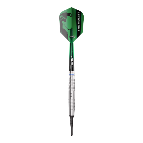 Bulls Danny Jansen soft darts - 20g Das Produkt Bulls Danny Jansen Softdarts - 20g ist auf dem Bild zu sehen. Die Aufnahme zeigt die spezifischen Details des Softdarts.