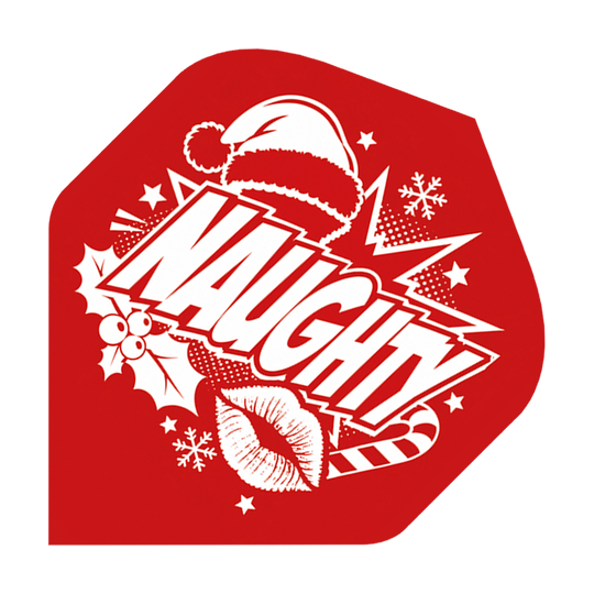 McDart Naughty Or Nice No2 Standard Flights Das Bild zeigt McDart Naughty Or Nice No2 Standard Flights. Hierbei handelt es sich um hochwertige Dartflights.