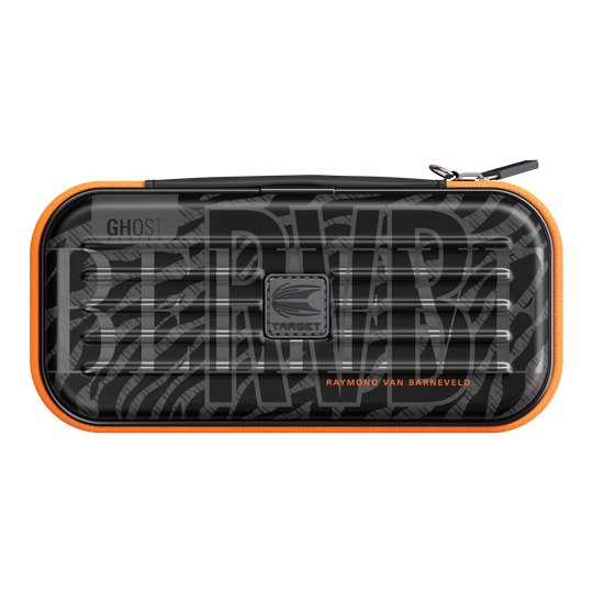 Takoma Ghost Series Raymond Van Barneveld dart case Abgebildet ist das Takoma Ghost Series Raymond Van Barneveld Dartcase. Dieses Produkt schützt und transportiert Dartutensilien.