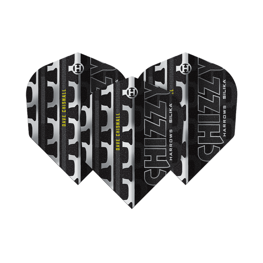 Harrow's Dave Chisnall Chizzy Series 4 No6 Flights Abgebildet ist Harrows Dave Chisnall Chizzy Series 4 No6 Flights. Die Flights sind für den Einsatz beim Dart bestimmt.