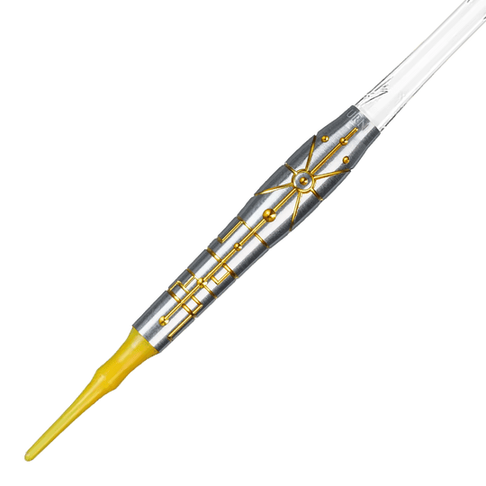 Caliburn Starships Series Falcon Soft Darts - 20g Dieses Bild zeigt die Caliburn Starships Series Falcon Softdarts - 20g. Der Softdart hat eine spezielle Optik für Dartspieler.