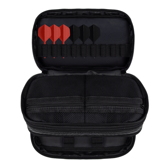Bulls NL Carbon Wallet Das Bild zeigt das Bulls NL Carbon Wallet. Dieses Produkt ist eine praktische Aufbewahrung für Darts und Zubehör.