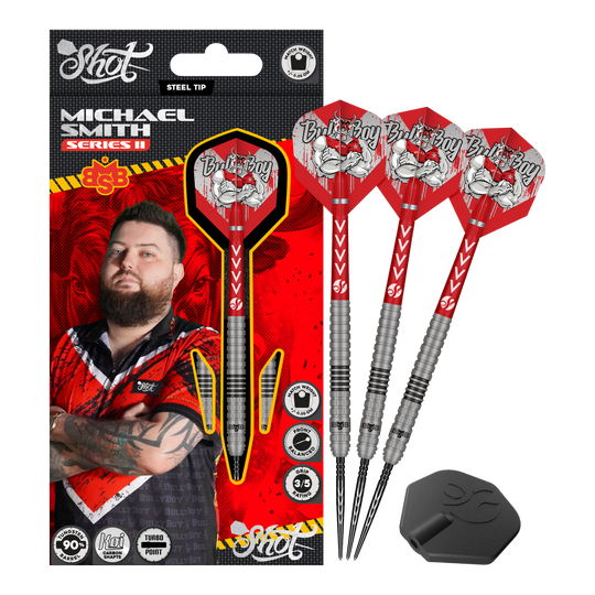 Shot Michael Smith Series 2 Turbo Point steel darts Shot Michael Smith Series 2 Turbo Point steel darts