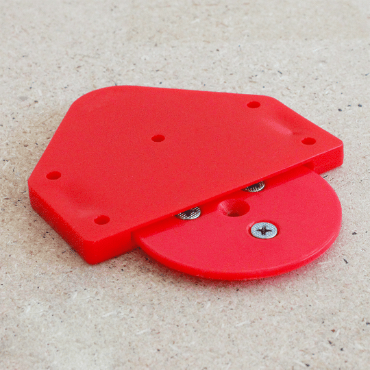 McDart Board Wall Mount ScoFix Red