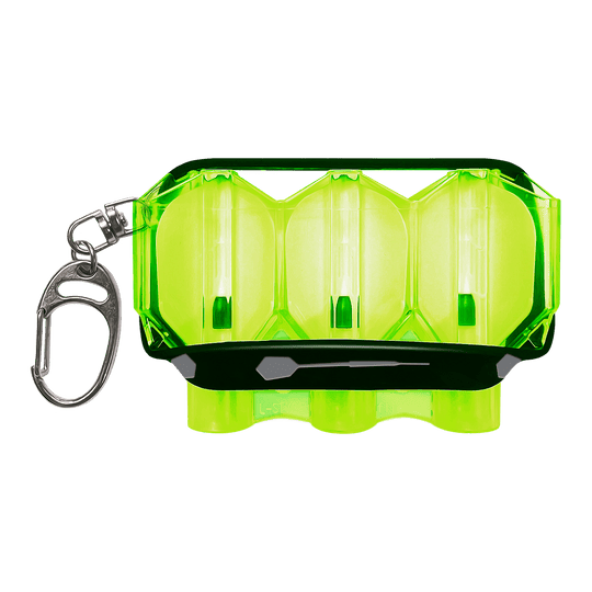 L-Style Krystal Flight Case - Neon Yellow Dies ist das L-Style Krystal Flight Case in Neon-Gelb. Das Etui besitzt einen Karabinerhaken zum einfachen Befestigen.
