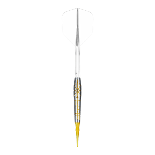 Auf dem Bild ist das Produkt Caliburn Starships Series Falcon Softdarts - 20g zu sehen. Es handelt sich um einen Softdart mit ansprechendem Design.