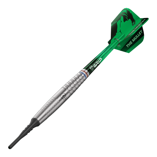 Bulls Danny Jansen soft darts - 20g Zu sehen sind die Bulls Danny Jansen Softdarts mit 20 Gramm Gewicht. Das Produkt ist speziell für Softdart-Liebhaber entwickelt.