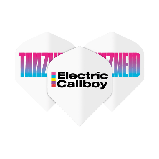 Electric Callboy Tanzneid Album Version Flight Pack - 10 Sets Dieses Bild zeigt das Electric Callboy Tanzneid Album Version Flight Pack - 10 Sets. Verschiedene Flights sind im Set enthalten.