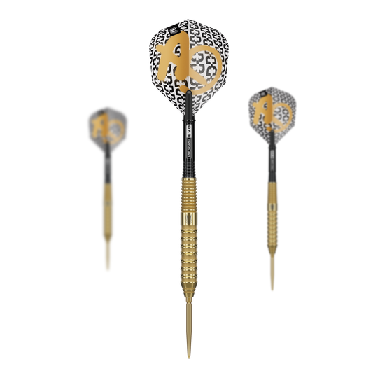 Target Bolide Envy 02 Swiss Point steel darts Das Produkt Target Bolide Envy 02 Swiss Point Steeldarts ist hier dargestellt. Es zeigt ein komplettes Set dieser Steeldarts.