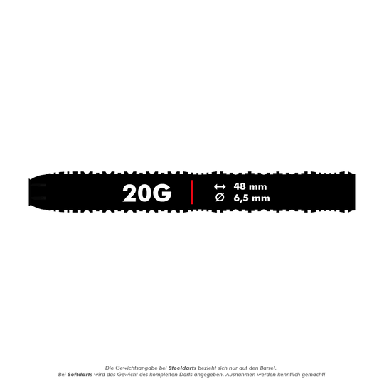 Shot ZEN Straight Softdarts - 20g