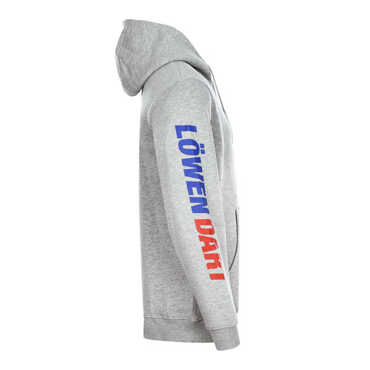 Löwen Collection Zip Hoodie Abgebildet ist der Löwen Kollektion Zip-Hoodie. Der Hoodie präsentiert sich im modernen Design der Kollektion.
