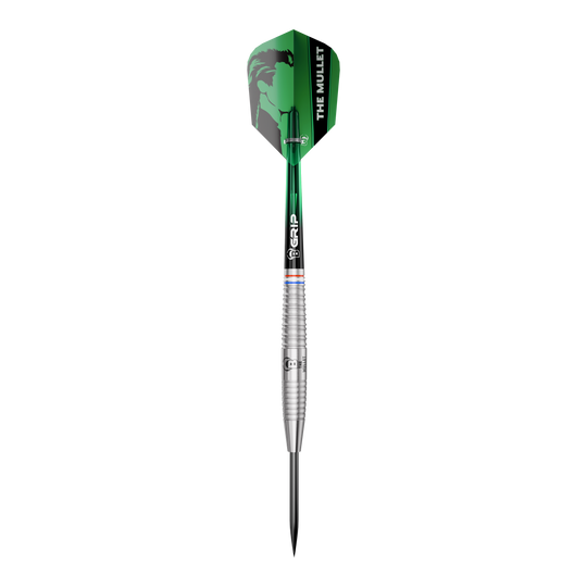 Bulls Danny Jansen G2 steel darts Dieses Bild zeigt die Bulls Danny Jansen G2 Steeldarts. Der Dartpfeil ist einzeln und detailliert abgebildet.