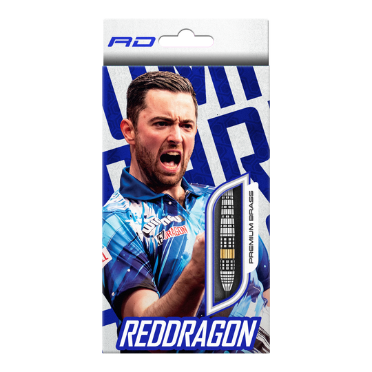 Red Dragon Luke Humphries Brass Steel Darts - 21 g Red Dragon Luke Humphries Brass Steel Darts - 21 g
