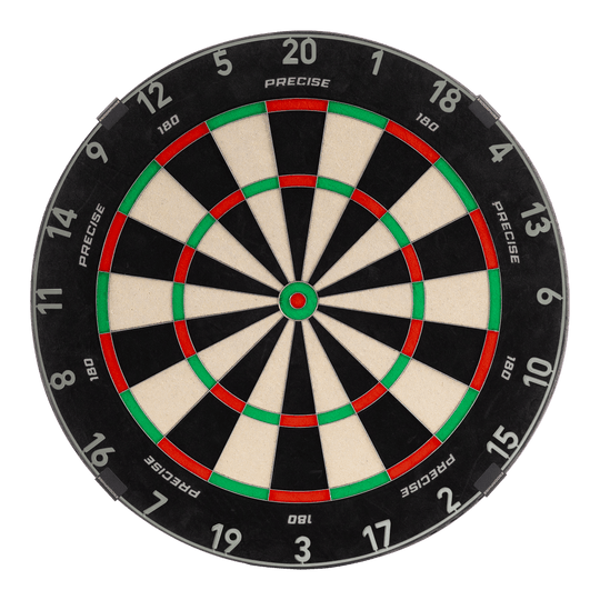 Precise 180 Endorphine Steel Dartboard with Numbered Ring - Nordic Grey Hier ist das Precise 180 Endorphine Steeldartboard mit Nummernring in Nordic Grey zu sehen. Das Dartboard eignet sich ideal für professionellen und privaten Gebrauch.