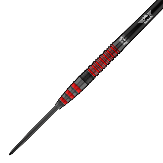 Bulls NL Florian Price Steeldarts - 23g Das Bild zeigt die Bulls NL Florian Preis Steeldarts - 23g. Diese Steeldarts sind speziell für Präzision und Kontrolle entworfen.