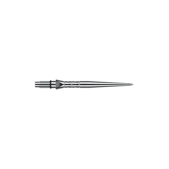 Winmau Switch Point Wave steel dart tips - Silver Effect Hier sieht man Winmau Switch Point Wave Silver Effect Steeldartspitzen mit 26 mm Länge. Die Dartspitzen haben einen silbernen Welleneffekt.