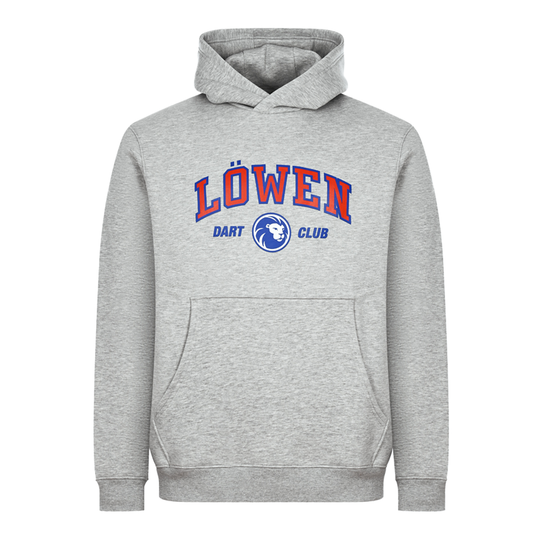 Löwen Collection Club Hoodie Das Bild zeigt einen Löwen Kollektion Club Hoodie. Der Hoodie bietet Komfort und Stil für Clubmitglieder.