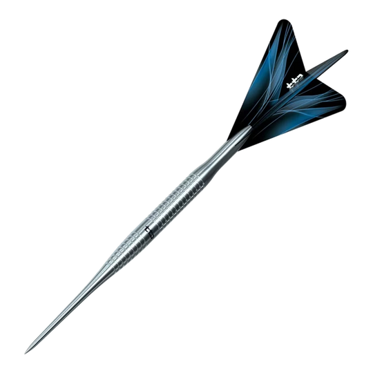 Caliburn TTD Complete Titanium T3 Silver Steeldarts - 7g Das Foto zeigt die Caliburn TTD Complete Titanium T3 Silver Steeldarts - 7g. Diese Dartpfeile sind silberfarben und bieten eine präzise Verarbeitung.