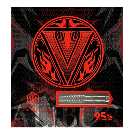 Caliburn V-Series V1 steel darts Abgebildet sind die Caliburn V-Series V1 Steeldarts. Diese Darts eignen sich hervorragend für den Präzisionssport.