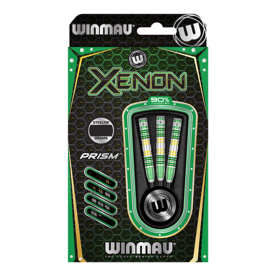 Winmau Xenon Steeldarts Zusätzliche Ansicht der Winmau Xenon Steeldarts. Die Produkte sind als Gruppe dargestellt.