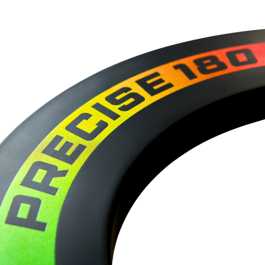 Precise 180 Spectrum Dartboard Surround Das Bild zeigt das Precise 180 Spectrum Dartboard Surround. Es ist ein Schutzring für eine Dartscheibe.