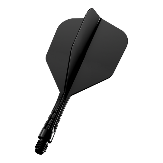Mission Force 90 Vortex No6 Flight Shaft System - Solid Black Das Produkt ist ein einzelnes schwarzes Vortex No6 Flight-Shaft-System mit 222mm Länge. Es eignet sich für Dartpfeile als Ersatzteil.